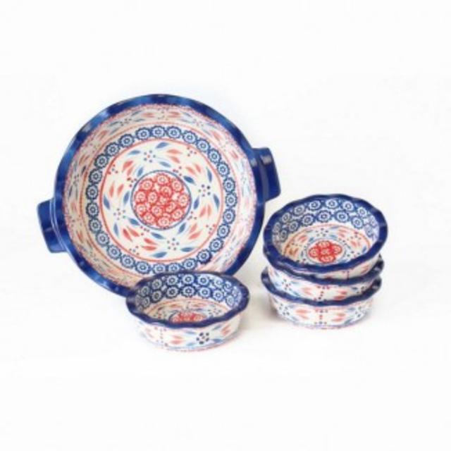 temp-tations® Old World 6-pc. Stoneware Baking Set
