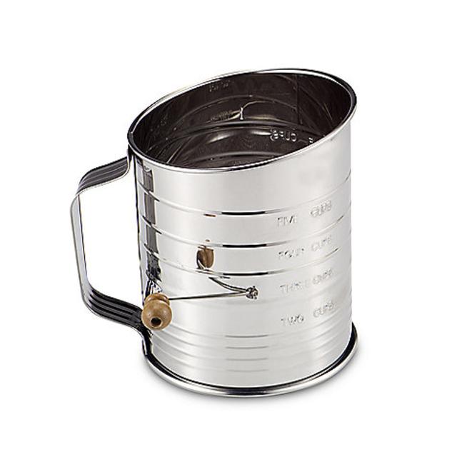 Mrs. Anderson's Hand Crank 5-Cup Flour Sifter