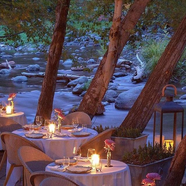 Dinner at L'Auberge (Sedona)