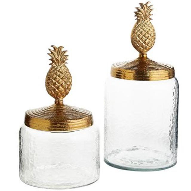 Pineapple Canisters