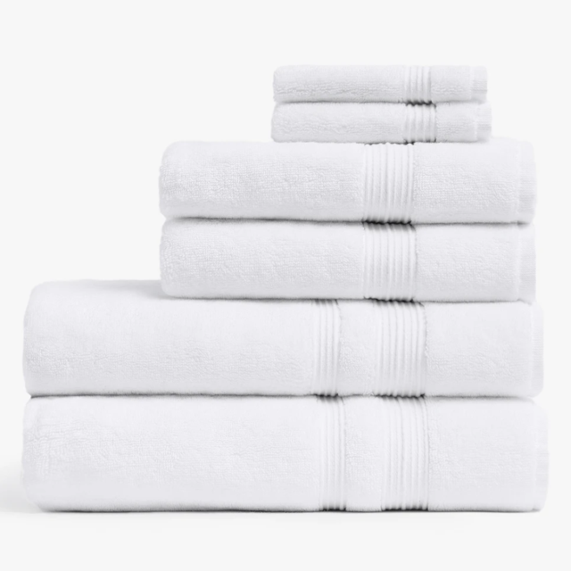 Classic Towels - Washcloth, White