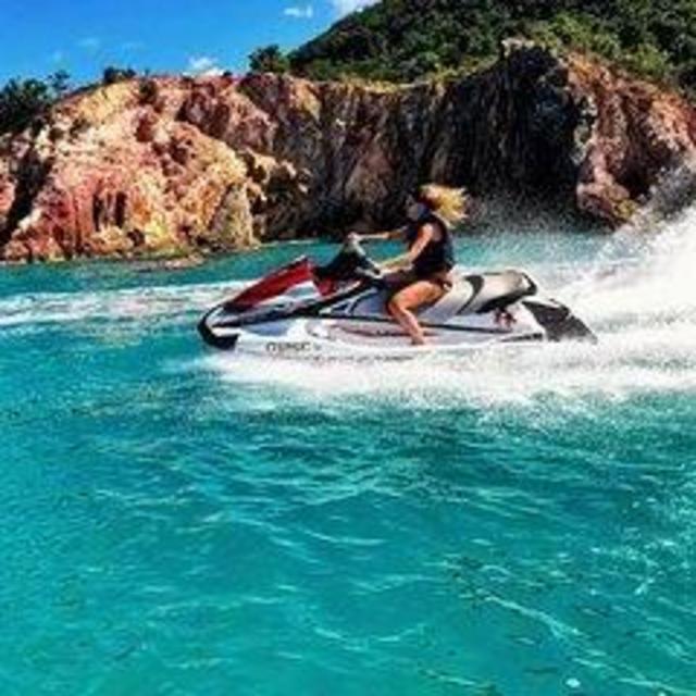 Jet Skis on our Honeymoon