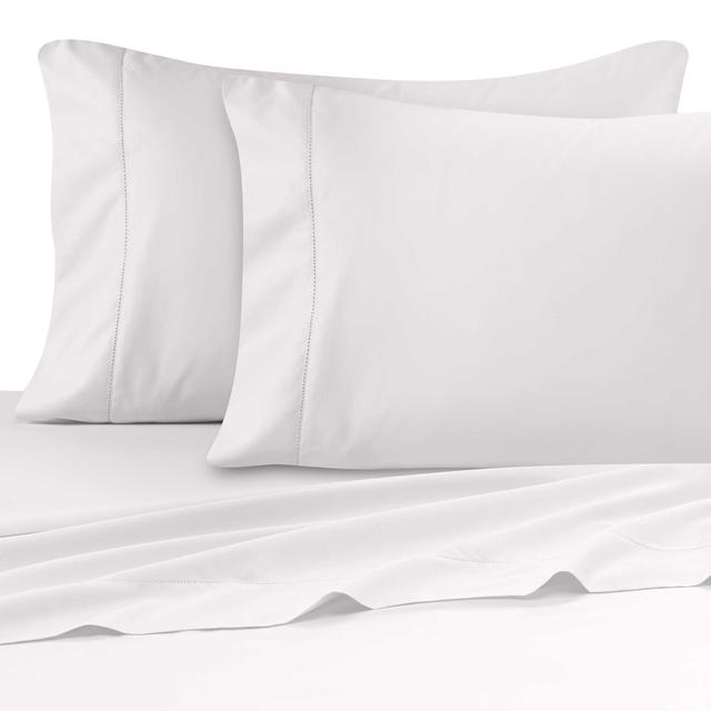 Wamsutta® Ultra Soft Sateen 525-Thread-Count Queen Flat Sheet in White