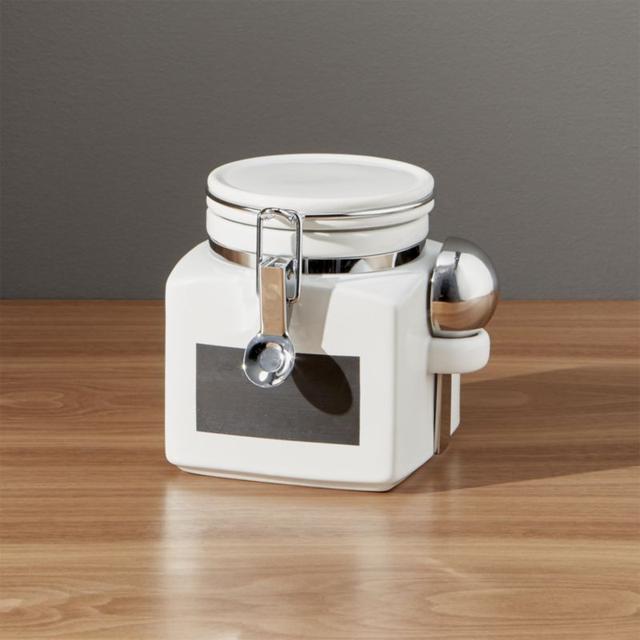 Large Clamp Canister with Chalkboard