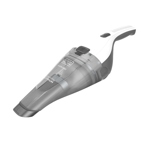 BLACK+DECKER dustbuster QuickClean Cordless Handheld Vacuum, White (HNVC215B10)