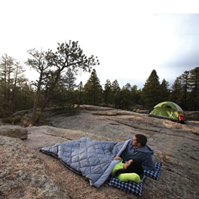 Coleman Tandem Big and Tall Double Adult Sleeping Bag