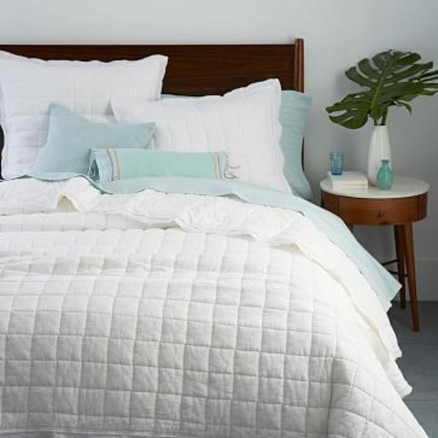 Belgian Flax Linen Quilt + Shams - King