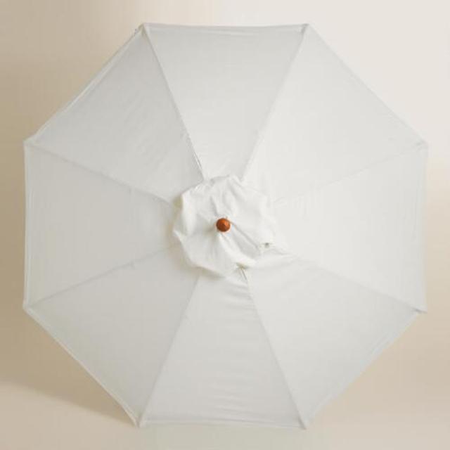 Natural 9 ft Umbrella Canopy