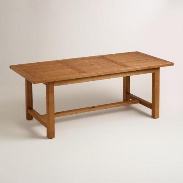Wood Praiano Outdoor Dining Table