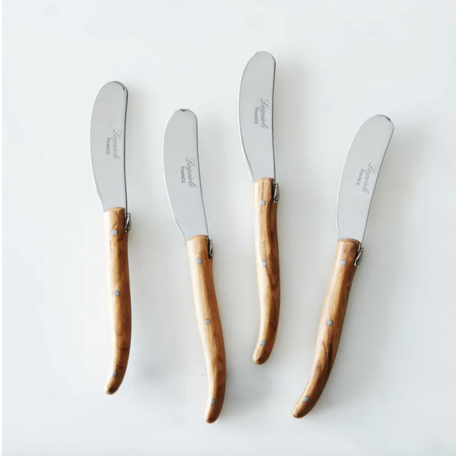 Olivewood Spreaders (Set of 4)