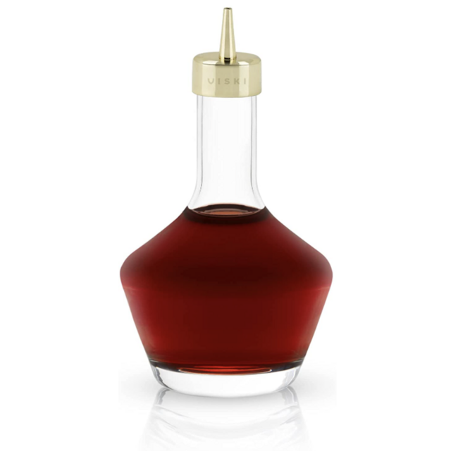 Viski Belmont Bitters Bottle (gold)