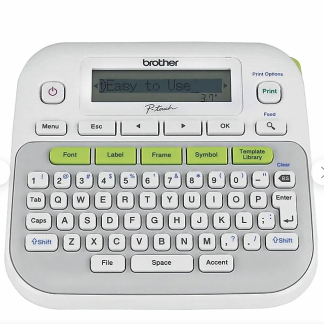 Brother P-Touch PTD210 Desktop Label Maker