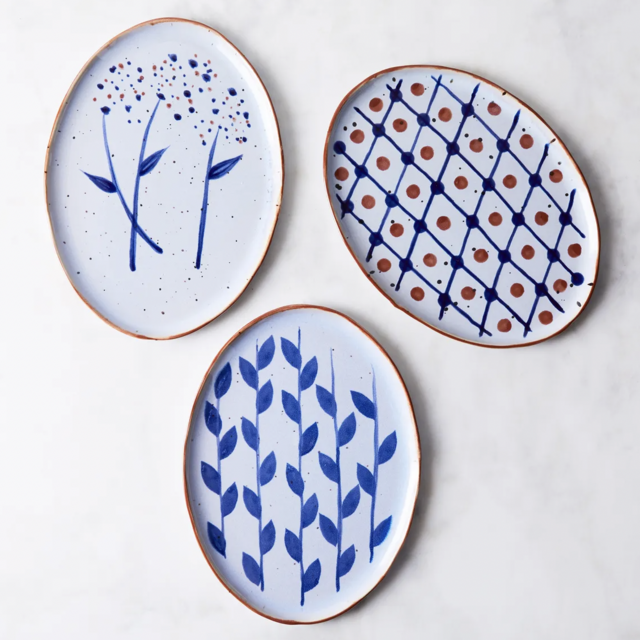 Dansk Vandvid Ceramics - Large Serving Platter Set