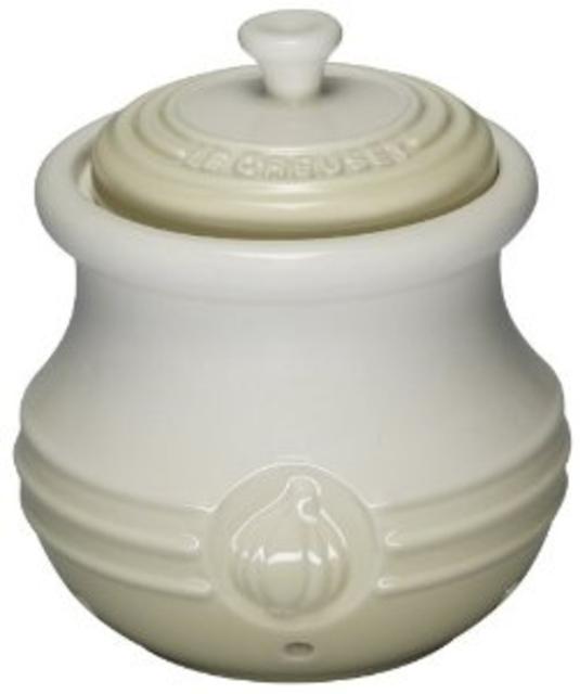Le Creuset Stoneware Garlic Keeper, Dune
