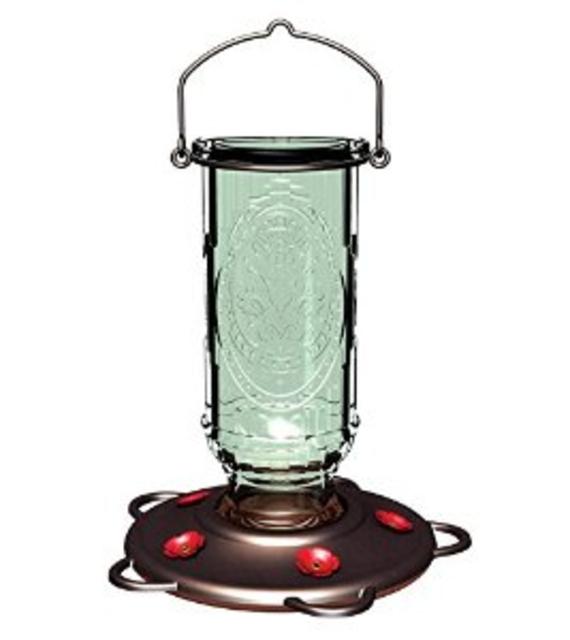 More Birds 39 Classic Brands Humming Bird Vintage Feeder, 20-Ounce, Burnt Penny