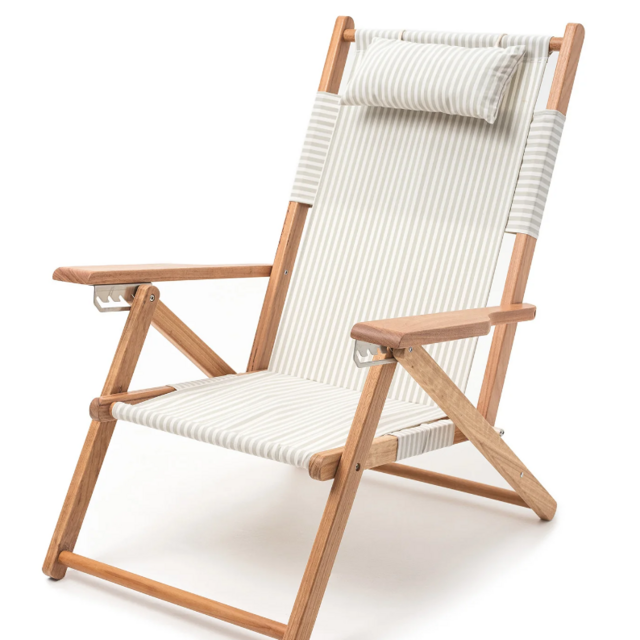 The Tommy Chair - Lauren's Sage Stripe