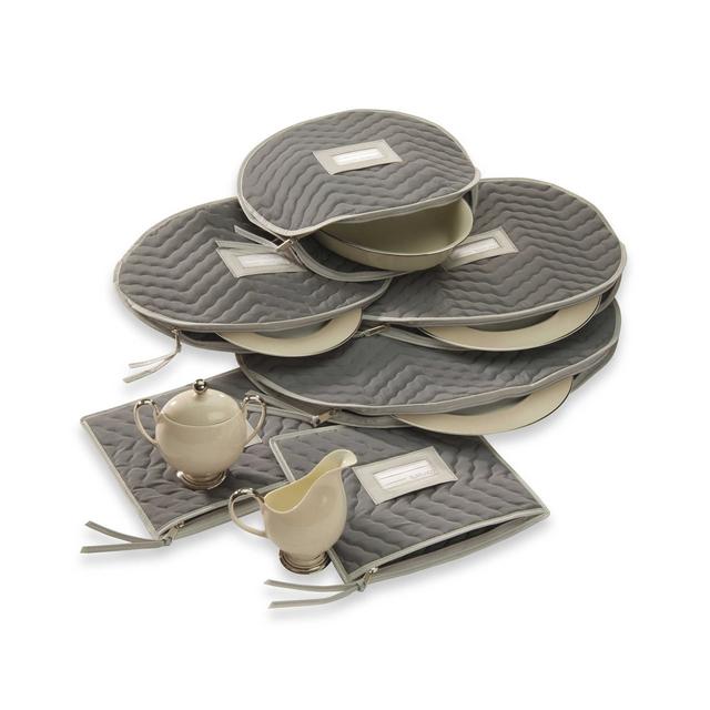 Microfiber Dinnerware Accessories Storage Cases (Set of 6)