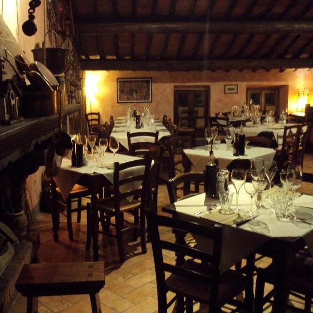 Dinner: Osteria La Botte Piena in Montefollonico