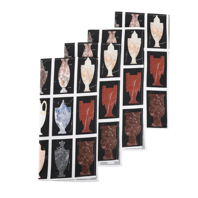 Pietra Dura Napkins (4)