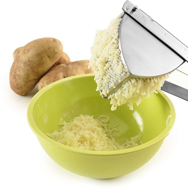 Norpro Stainless Steel Commercial Potato Ricer, 11.5in/29cm, As Shown