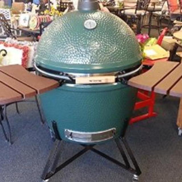 Composite Shelves EGG Mate for Large (L) Big Green Egg - EGG (2 shelves with three slats) Official Big Green Egg Grill & Smoker Accessories Are A Must For Big Green Egg Users.