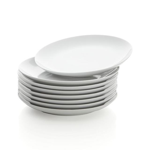 Set of 8 Essential Salad Plates