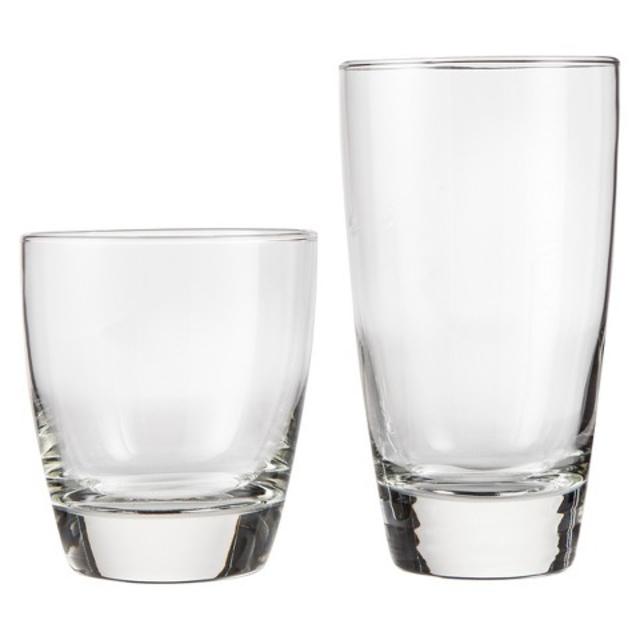 Threshold™ Sherbrook Classic Glass Drinkware Set of 12 - Clear (13 oz - 16 oz)
