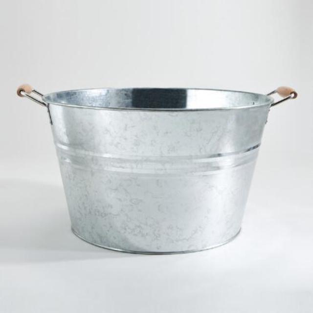 Galvanized Party Tub