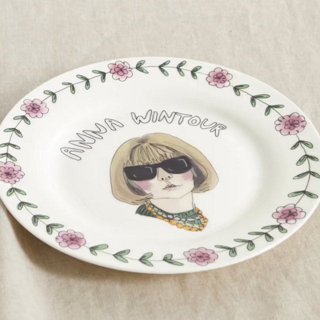 Anna Wintour porcelain dish