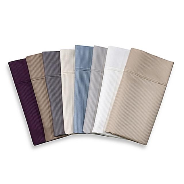 Eucalyptus Origins™ Tencel® Lyocell Queen Sheet Set in Navy Stripe