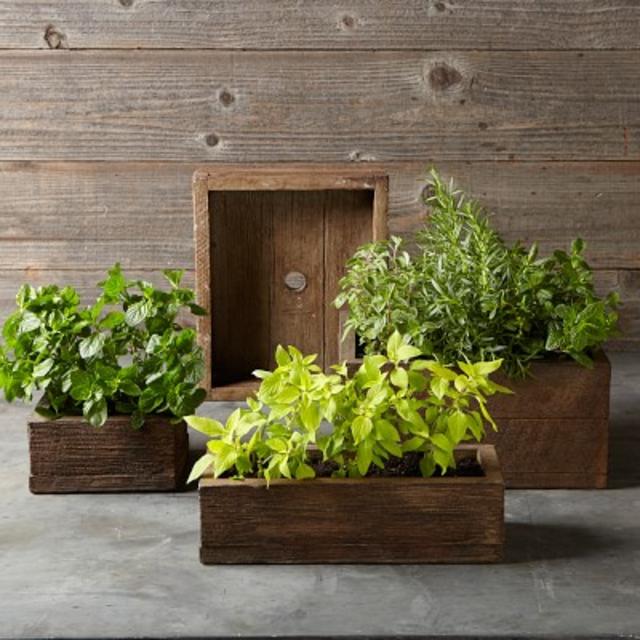 Barn Board Planter