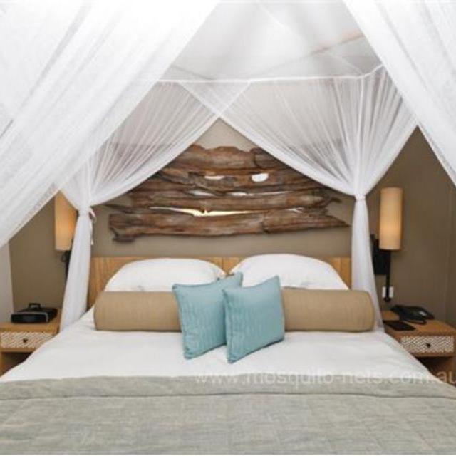 Luxurious King Cotton Box Mosquito Net