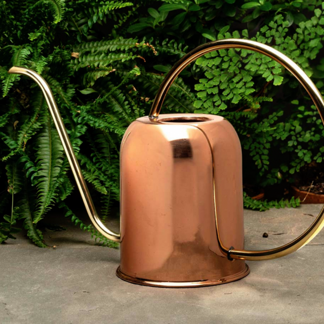 Copper & Brass Indoor Watering Can