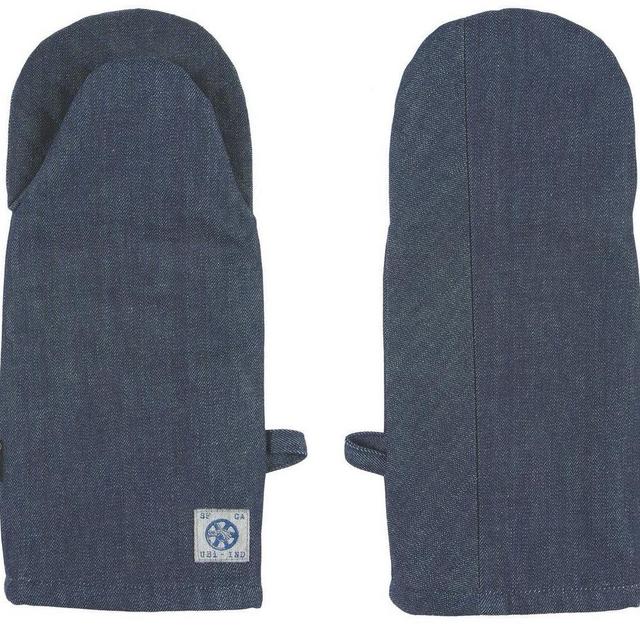 MEDIUM VINTAGE DUAL HAND OVEN MITT