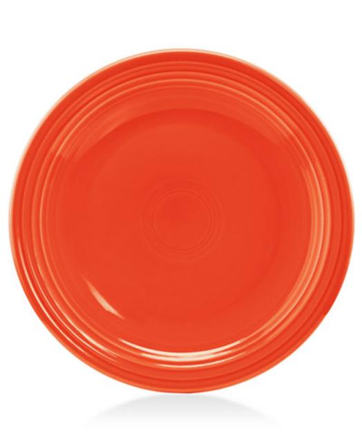 Fiesta Poppy Luncheon Plate