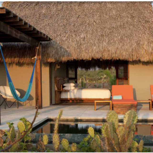 Three nights at Hotel Escondido, Puerto Escondido, Oaxaca