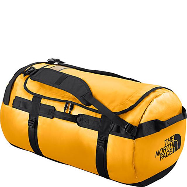 The North Face Base Camp Duffel Large (In Urban Navy/Citrine Yellow)