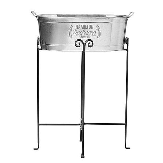 Backyard Bar Beverage Tub & Stand