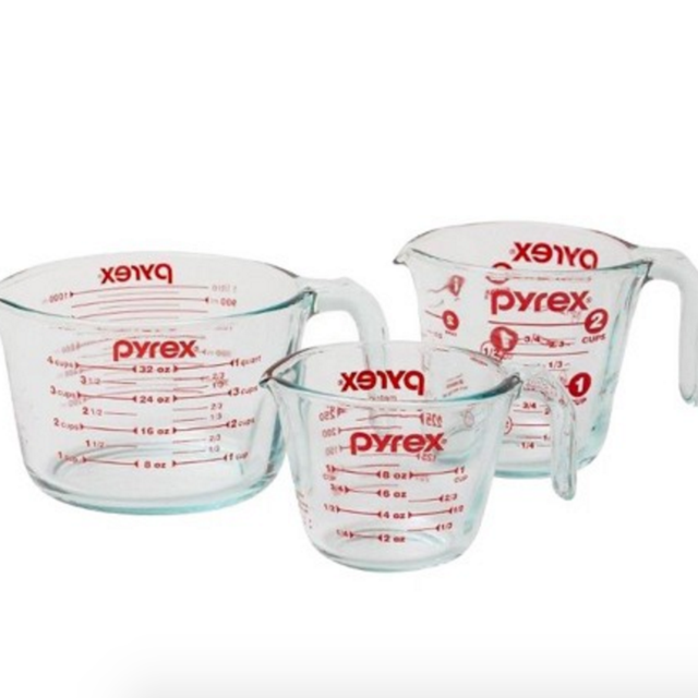 Pyrex Measuring Cup Set 3 piece product details page