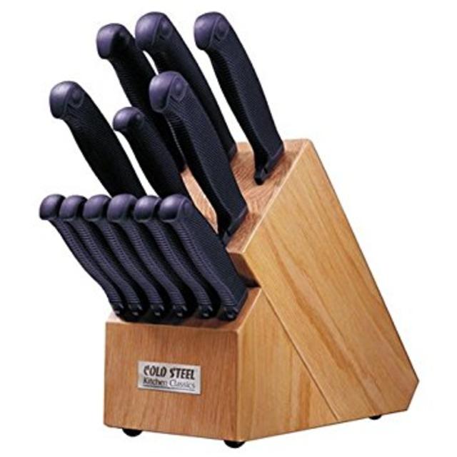 Cold Steel Kitchen Knives 13 pc. Set