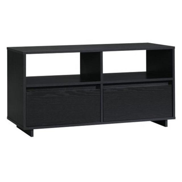 Sauder Drawer TV Stand Black - Room Essentials™ product details page