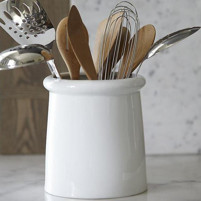 Crate & Barrel Ceramic Crock