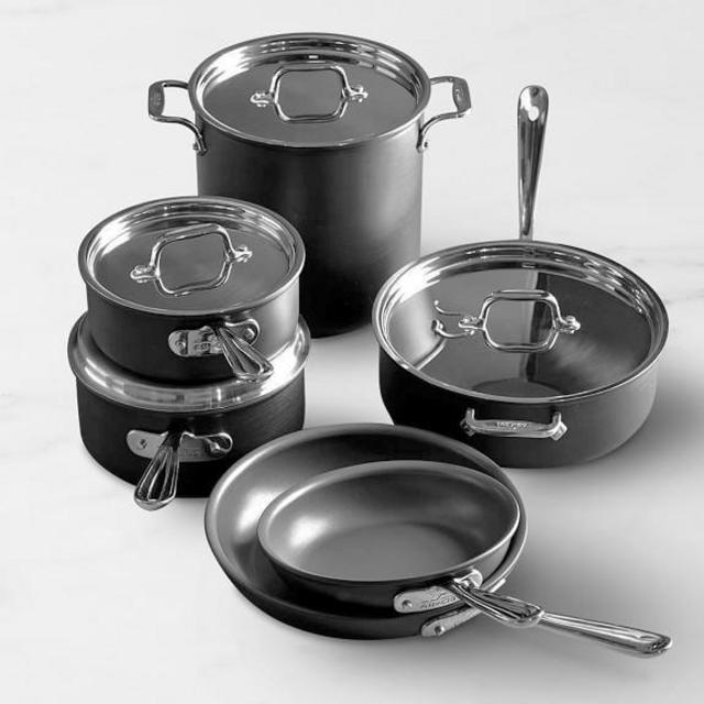 All-Clad NS1 Nonstick Induction 10-Piece Cookware Set