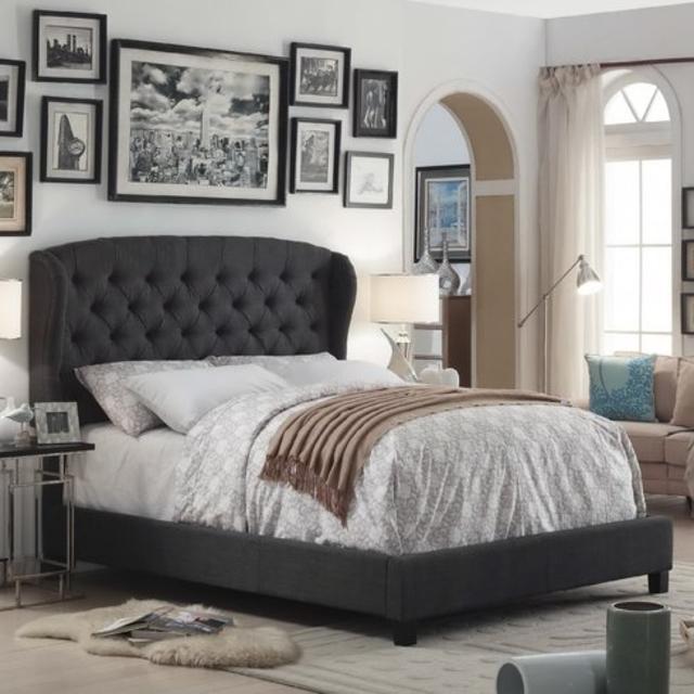 Felisa Upholstered Panel Bed by Mulhouse Furniture