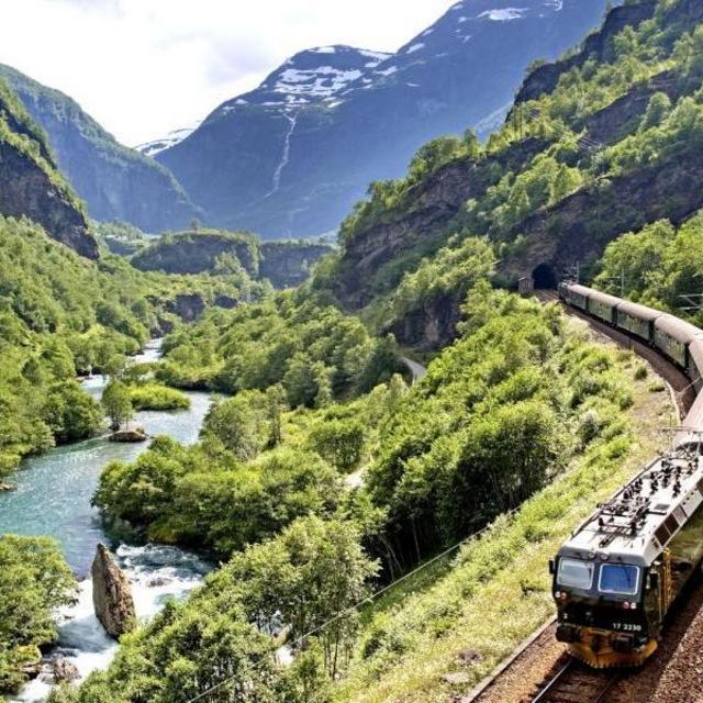 Scenic Train Ride from Oslo to Bergen