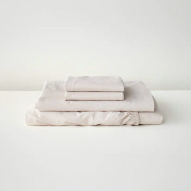 Percale Sheet Set - Sand Queen