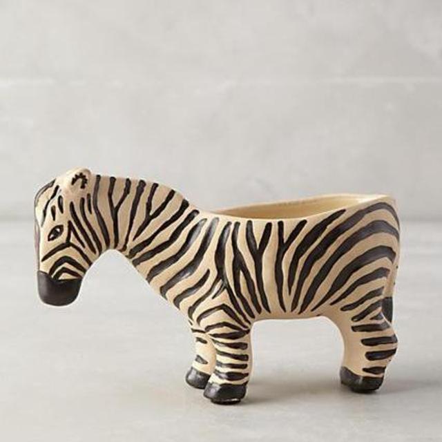 Leah Goren Planter - Zebra