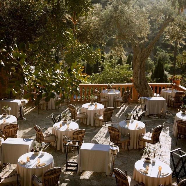 Honeymoon - Dinner at El Olivo, La Residencia, Mallorca
