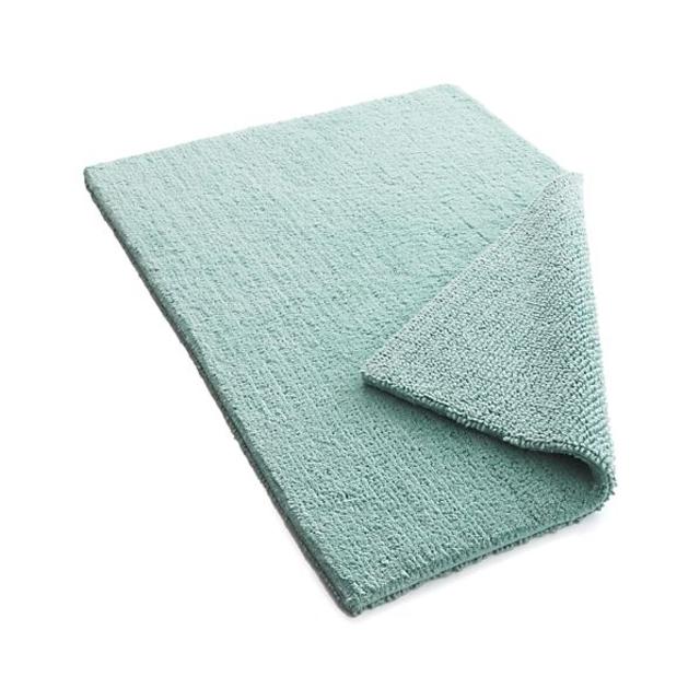 Traverse Reversible Teal Bath Rug