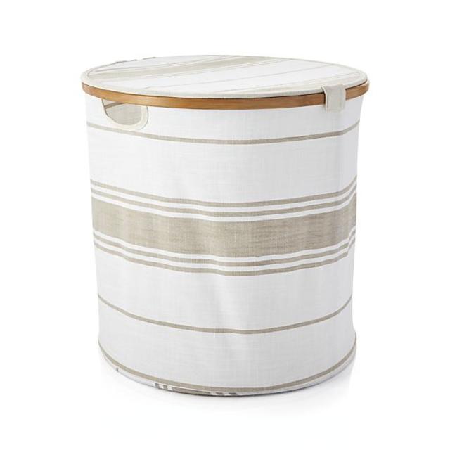 Canyon Striped Hamper